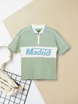 max - Boys Printed Polo T-Shirt