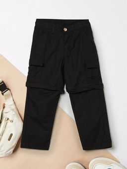 max - Boys Solid Convertible Trouser