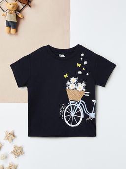 max - Girls Printed T-Shirt