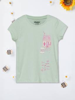 max - Girls Printed T-Shirt