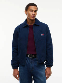 Tommy Hilfiger - Men Blue Regular Fit Cotton Jacket
