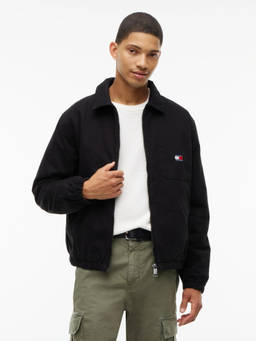 Tommy Hilfiger - Solid Regular Fit Cotton Jacket