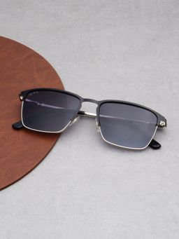 TED SMITH - Unisex Purple Lens & Black Browline Sunglasses-SUN-ALICE 2.0_C4
