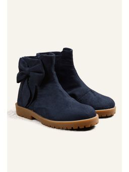 One Friday - Girls Bow Detail Casual Boots