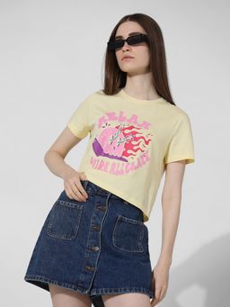 ONLY - Printed Crop T-shirts