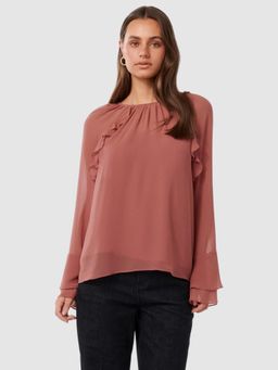 Forever New - Tori Ruffle Blouse