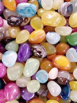 Itsy Bitsy - Onyx Pebble (Polished) Assorted Colours 500 Grm