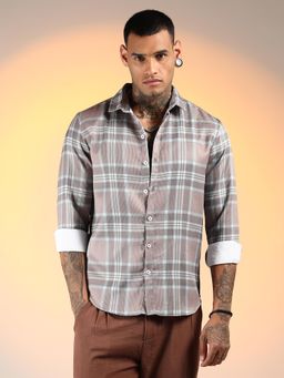 Campus Sutra - Men'S Checks Plaid Shirt