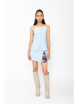 Contemponari - Blue Glace Skirt