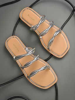 ROCIA - By Regal Silver Women Casual Flats