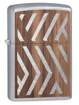 Zippo - WOODCHUCK USA Herringbone Sweep Windproof Pocket Lighter