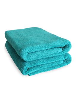 Heelium - Bamboo Bath Towel - Soft - Absorbent & Odour Free - 2 Pcs - Teal