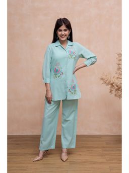AADEWS - KABIR SEA Green Cotton Co-Ord
