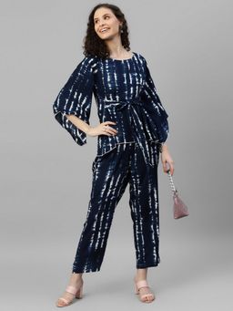 Deebaco - Tie and Dye Women Pure Rayon Co-Ord