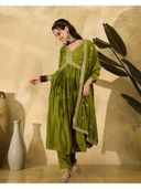 Green color option, Currently selected