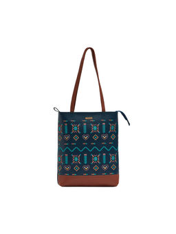 Chumbak - Tribal Aztec Women's Tote Bag- Navy