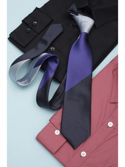 Allen Solly - Men Multi-Color Colorblock Formal Tie