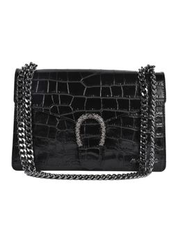 Marina Galanti - Bohemian Adventure Black Soft One Size Shoulder Bag