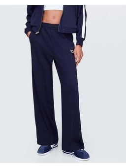 GAP - Women's Relaxed Fit Logo Trackpant - Navy Blue