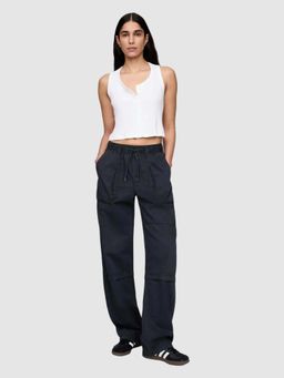 GAP - Women's Mid-Rise Regular Fit Pant - Black