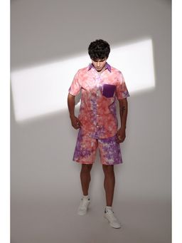 The Clothing Factory - Tie & Dye Half-Sleeve Twill Shirt