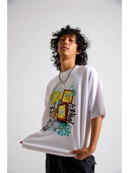 The Clothing Factory - Spongebob-Express Yourself Oversized T-Shirt