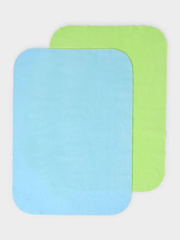 Mi Arcus - Multicolor Solid Mattress Protector with TPU Lamination Pack of 2