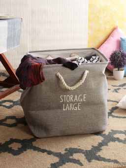 Cortina - Grey Foldable Laundry Bag
