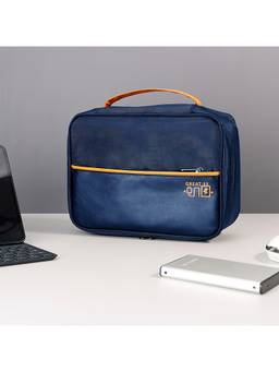 Cortina - Electronics Accessories Organizer Bag Navy Blue