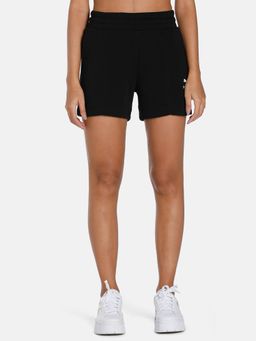 Puma - Classics Pintuck Womens Black Shorts
