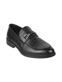 Metro - Men Black Formal Loafers