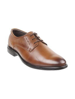 Mochi - Men Tan Formal Derbies