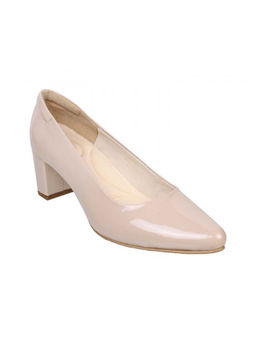 Mochi - Women Beige Pump Heels