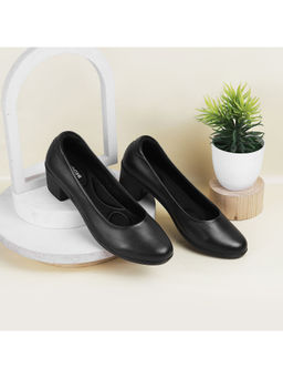 Mochi - Women Black Pump Heels