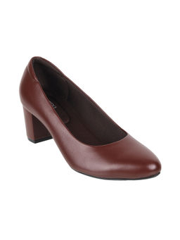 Metro - Women Brown Pump Heels
