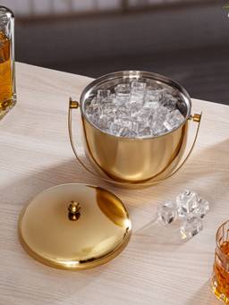 Trovea's - Glided Glaciour Double Walled Ice Bucket