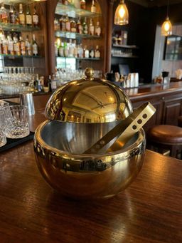 Trovea's - The Golden Atlas Ice Bucket with Tongs