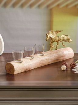 Trovea's - Stallion Sips Shot Glasses with a Stand