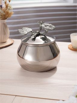 Trovea's - Silver Aura Canister with Lid
