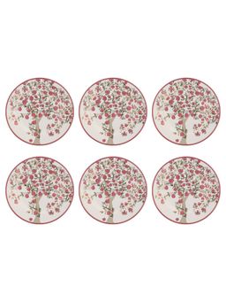 Trovea's - Pom Passion 24K Gold Plated Snack Plates (Pack of 6)
