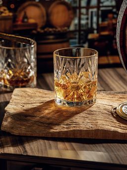 Trovea's - CRYSTAL SWORDS WHISKEY Glasses (Pack of 2)