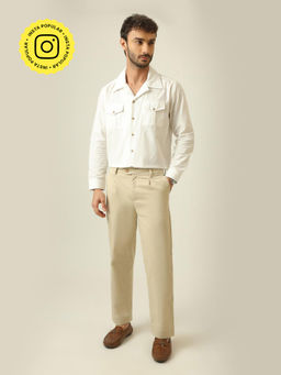 Saltpetre - Safari Linen Cotton Co-Ord Set - White