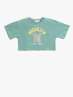 Koton - Girls Khaki T-shirt