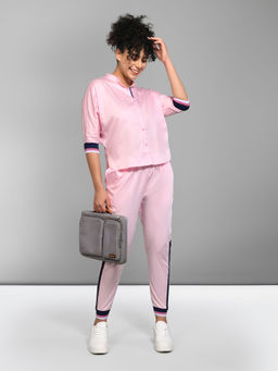 Tuna London - Baby Pink Accented Tracksuit (Set of 2)