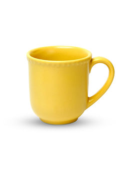 Yellow Marigold - Sunflower Mug - English Yellow (Set of 4)