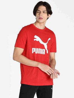 Puma - Classics Logo Regular Fit Men's T-shirt
