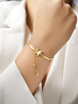 SWASHAA - Butterfly Snake Chain Bracelet