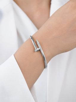SWASHAA - Zayden Diamond Nail Women's Bracelet