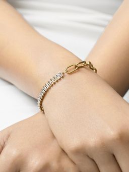SWASHAA - Anya Layered Chain Bracelet