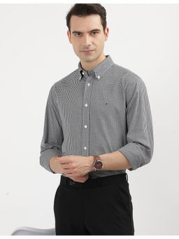 Tommy Hilfiger - Mens Navy Blue Checks Shirt